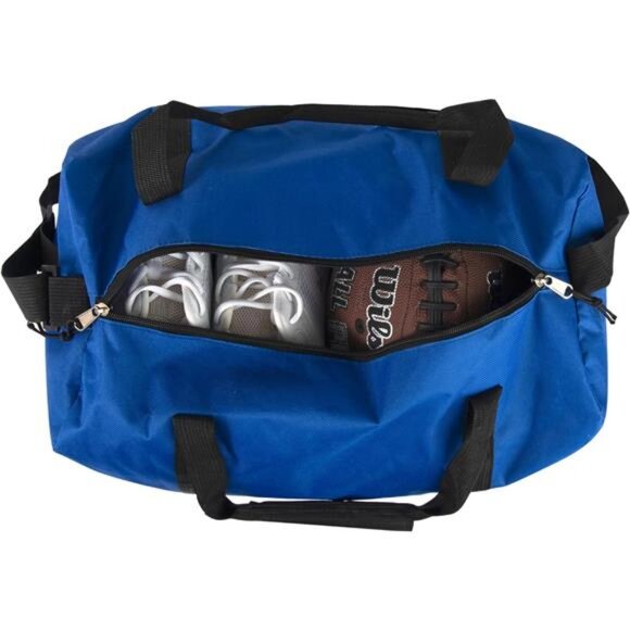 Canvas Duffle Bag 30 Liter Travel Gym Overnight Carry On Weekender Shoulder Bag - Picture 5 of 8